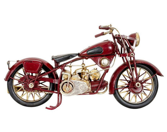 Aubaho Modellmotorrad »Modellmotorrad Motorrad Modell Nostalgie Blech Metall Antik-Stil 27cm«